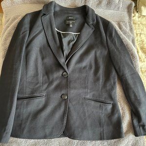 Talbots Aberdeen Knit Pique Blazer - Black 14P